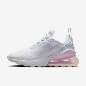 Nike Air Max light pink and white